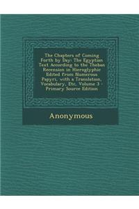 The Chapters of Coming Forth by Day