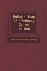 Bulletin, Issue 23
