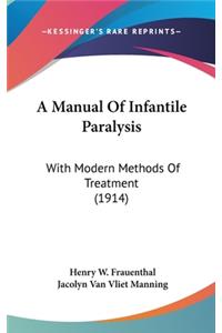 A Manual of Infantile Paralysis