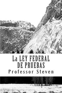 La Ley Federal de Pruebas: Un Profesor Steven Libro: Un Profesor Steven Libro