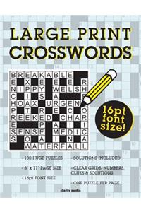 Large Print Crosswords