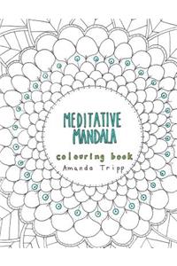 Meditative Mandala colouring book