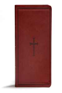 KJV Giant Print Reference Bible, Brown Leathertouch