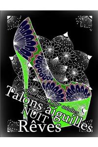 Talons Aiguilles Reves Nuit - Coloriages Pour Adultes