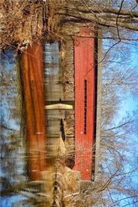 Historic Red Covered Bridge in Pennsylvania Journal