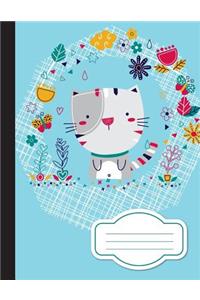 Cute Cat lovely Baby Cat, Composition Notebook