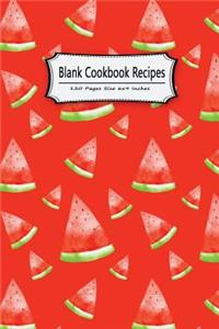 Blank Cookbook Recipes 120 Pages Size 6x9 Inches