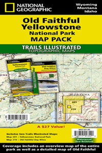 Old Faithful, Yellowstone [Map Pack Bundle]