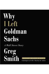 Why I Left Goldman Sachs
