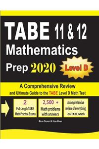 TABE 11 & 12 Mathematics Prep 2020