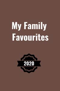 My Family Favourites 2020