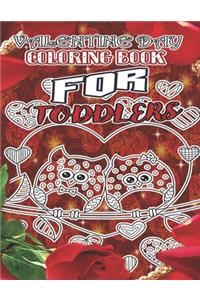 Valentine Day Coloring Book for Toddlers