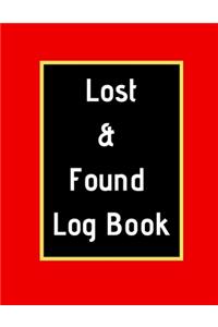 Lost & Found Log Book