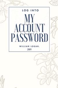 Log into my account password