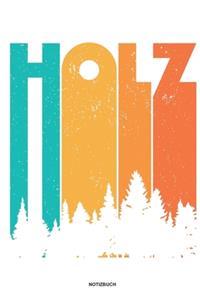 Holz - Notizbuch
