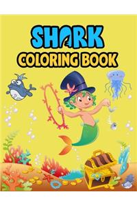 Shark Coloring Book