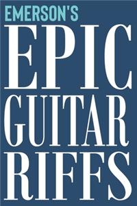 Emerson's Epic Guitar Riffs