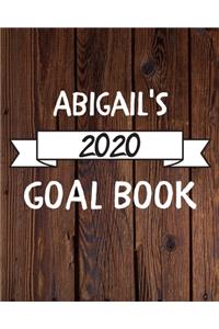 Abigail's 2020 Goal Book