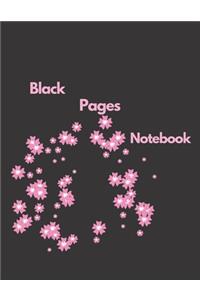 Black Pages Notebook