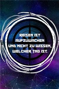 Reisen ist aufzuwachen und nicht zu wissen, welcher Tag ist