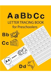 ABC Letter Tracing Book for Preschoolers: Alphabet Tracing Workbook for Preschoolers / Pre K and Kindergarten Letter Tracing Book ages 3-5 / Letter Tracing for Preschoolers 100 pages (52 pag