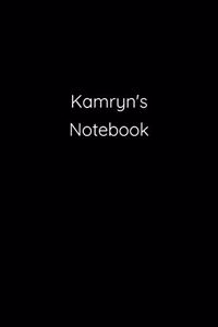 Kamryn's Notebook