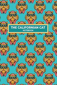 The Californian Cat (Pattern cover) Notebook