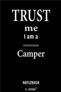 Notizbuch für Camper