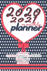 2020-2021 Monthly Planner