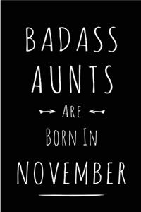 Badass Aunts Are Born In November