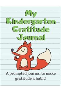 My Kindergarten Gratitude Journal
