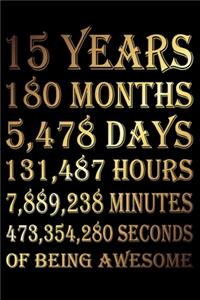 15 Years Of Being Awesome
