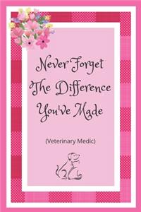 Never Forget The Difference You've Made