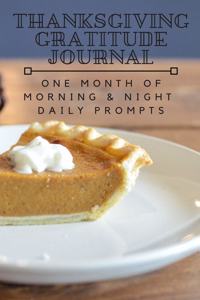 Thanksgiving Gratitude Journal