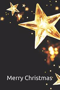 Merry Christmas Notebook, Christmas Journal, Christmas Diary, Santa Claus - One Subject - 120 Pages