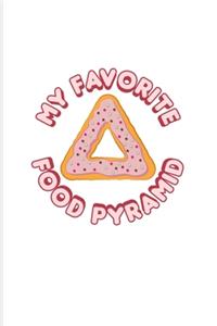 My Favorit Food Pyramid: Donut Fan 2020 Planner - Weekly & Monthly Pocket Calendar - 6x9 Softcover Organizer - For Cupcake & Dessert Lover Fans