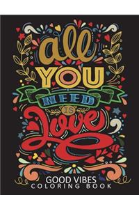 Good Vibes Coloring Book