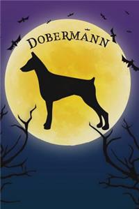 Dobermann Notebook Halloween Journal