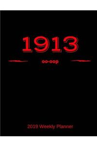 1913 OO-OOP 2019 Weekly Planner