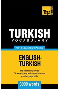 Turkish Vocabulary for English Speakers - 3000 words