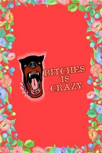 Bitches Is Crazy Journal Notebook