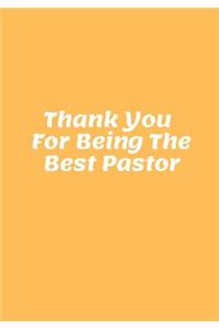 Thank You for Being the Best Pastor