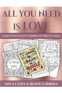 40 All You Need is Love Coloring Pictures to Color
