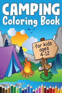 Camping Coloring Book