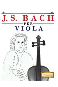 J. S. Bach Per Viola