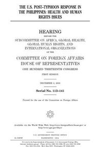 The U.S. post-typhoon response in the Philippines