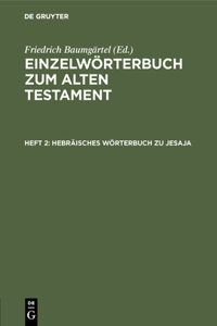 Hebräisches Wörterbuch Zu Jesaja