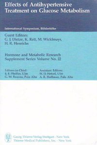 Effects of Antihypertensive Treatment on Glucose Metabolism
