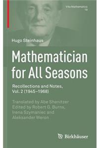 Mathematician for All Seasons