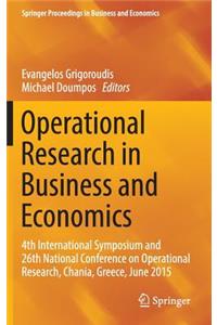Operational Research in Business and Economics